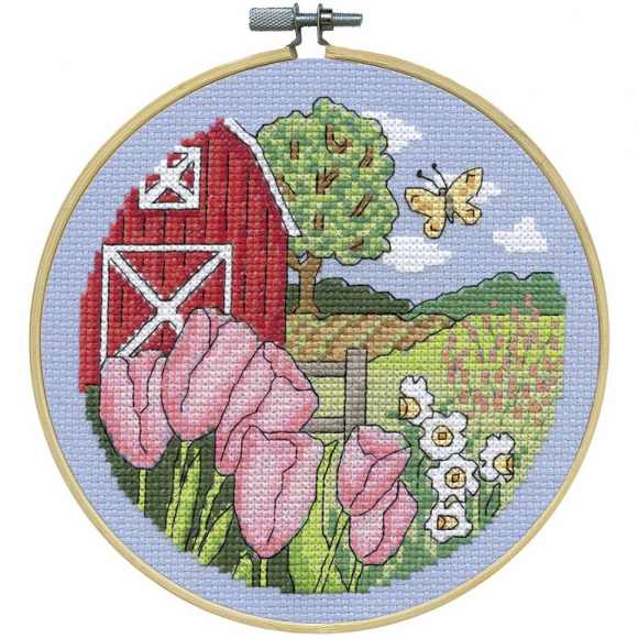 Набор для вышивания DESIGN WORKS арт.7083 Весна