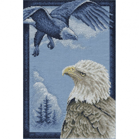 Набор для вышивания PANNA арт. PT-1832 Свободный полет 22,5х32,5 см