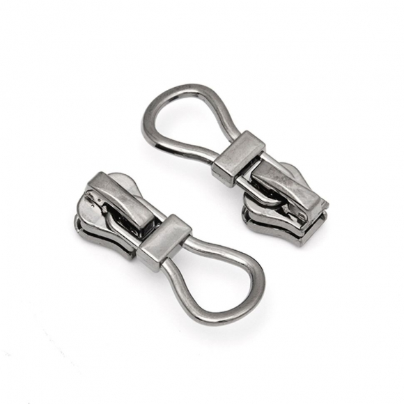 Замок MaxZipper автомат ТР#5 F14 цв.черный никель уп.100шт