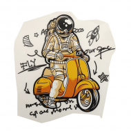 Термотрансфер арт.TBY.1336.1 Космонавт 19х18см, уп.10шт