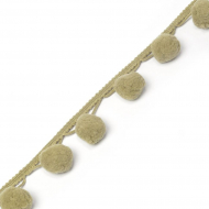 Бахрома с помпонами арт.0384-0465 цв.6454 мохито ш.38мм уп.10м Бахрома с помпонами арт.0384-0465 цв.6454 мохито ш.38мм уп.10м