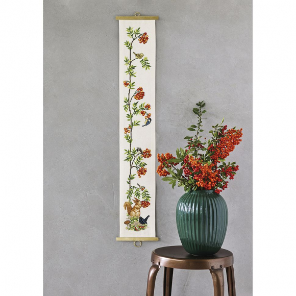 Набор для вышивания PERMIN арт.35-1405 Дорожка Осень 16х97 см