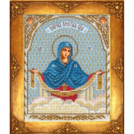 Набор для вышивания бисером РУССКАЯ ИСКУСНИЦА арт.325 БИ Покров Пресвятой Богородицы 18х22,5 см Набор для вышивания бисером РУССКАЯ ИСКУСНИЦА арт.325 БИ Покров Пресвятой Богородицы 18х22,5 см
