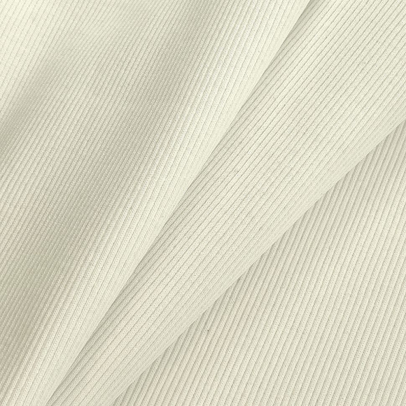 Ткань трикотаж Кашкорсе с лайкрой 400г пенье 60+60см экрю 11-0602 пач.20-30кг Ткань трикотаж Кашкорсе с лайкрой 400г пенье 60+60см экрю 11-0602 пач.20-30кг