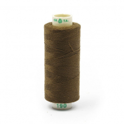 Нитки Dor Tak бытовые 40/2 полиэстер 366м цв.190 св.коричневый