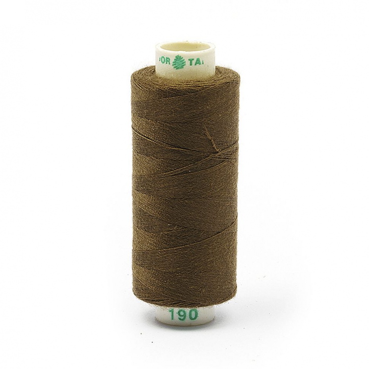 Нитки Dor Tak бытовые 40/2 полиэстер 366м цв.190 св.коричневый