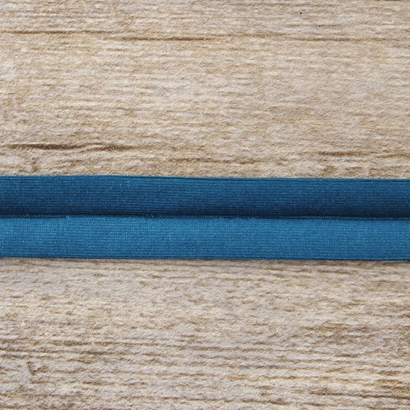 Косая бейка хлопок, 20 мм, 20 м, цвет 43, темно-зеленый