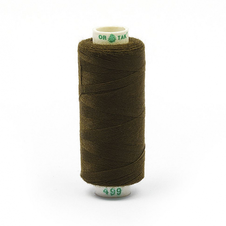 Нитки Dor Tak бытовые 40/2 полиэстер 366м цв.499 оливковый