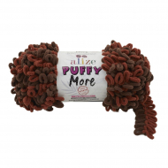 Пряжа для вязания Ализе Puffy More (100% микрополиэстер) 2х150г/11,5м цв.6290