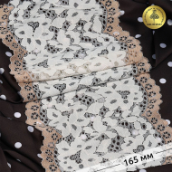 Кружево-стрейч KRUZHEVO арт.TBY.L2202 шир.165мм (под заказ)