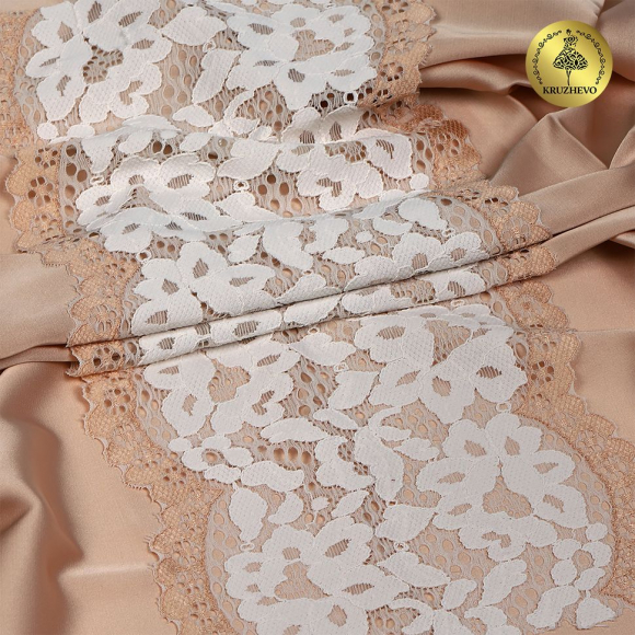 Кружево-стрейч KRUZHEVO арт.TBY.L2202 шир.165мм (под заказ) Кружево-стрейч KRUZHEVO арт.TBY.L2202 шир.165мм (под заказ)
