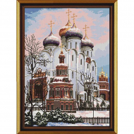 Набор для вышивания мулине НОВА СЛОБОДА арт.РЕ3267 Успенский собор 28х40 см