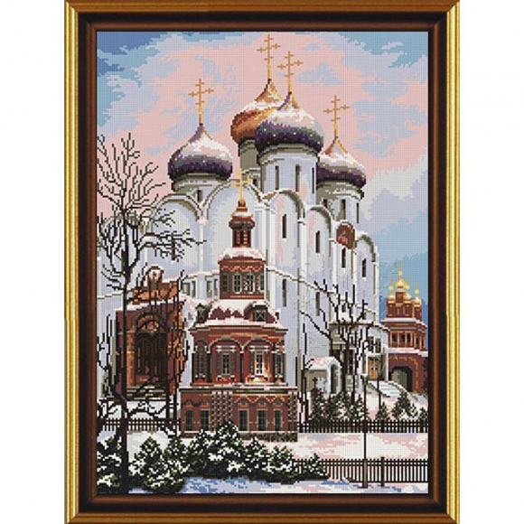 Набор для вышивания мулине НОВА СЛОБОДА арт.РЕ3267 Успенский собор 28х40 см