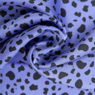 Ткань шелк Армани 90 г/м? 97% полиэстер, 3% спандекс шир.148 см арт.Р.39610.03 цв.03 фиолетовый рул.25м