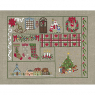 184275_Набор для вышивания "No?l victorien" (Рождество) 184275_Набор для вышивания "No?l victorien" (Рождество)