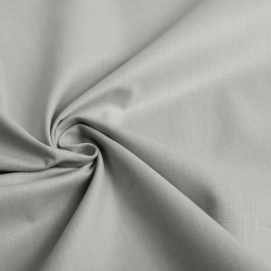 Ткань ранфорс гладкокраш., арт.WH V15, 130г/м?,100% хлопок, шир.240см, цв.серый, уп.3м