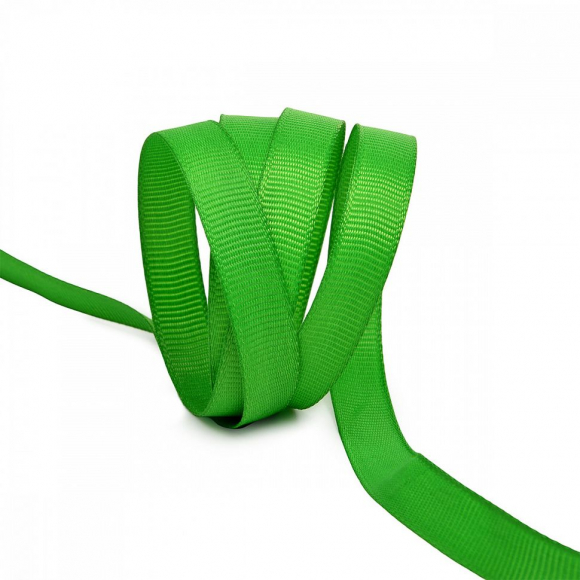 Лента Ideal репсовая в рубчик шир.10мм цв. 579 ярк.зеленый уп.27,42м