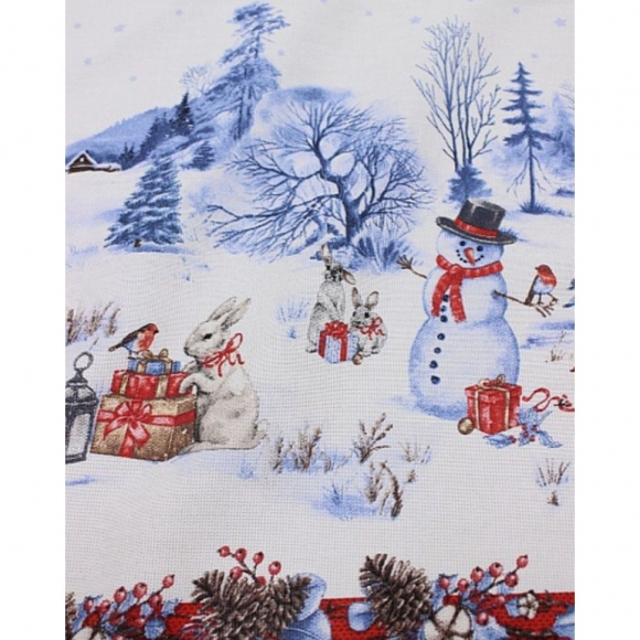 Ткань Рогожка 165 г/м? 100% хлопок шир.150 см арт.Rg.0409.3.5 цв.03 белый уп.5м