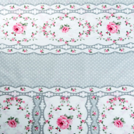 Ткань ранфорс Прованс, арт.WH 10964-v01, 130г/м?,100% хлопок, шир.240см, цв.розовый, уп.3м