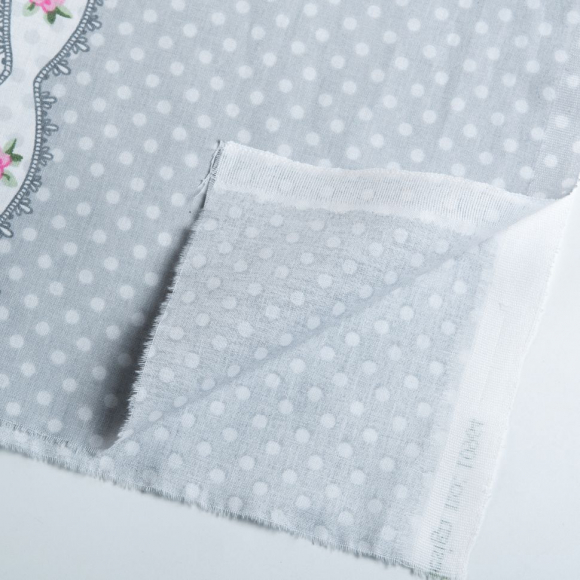 Ткань ранфорс Прованс, арт.WH 10964-v01, 130г/м?,100% хлопок, шир.240см, цв.розовый, уп.3м