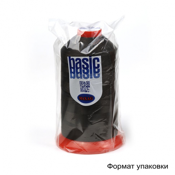 Нитки филаментные MAX 150D/3 №60 4400 м 250гр 100%п/э цв.671 т.серый