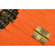 Нитки мулине цв.0706 оранжевый 12х10м С-Пб