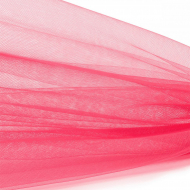 Еврофатин мягкий матовый Hayal Tulle арт.HT.S шир.300см, 100% полиэстер цв.57 уп.50м - розовый неон