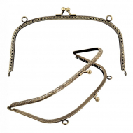 Фермуар Полуовал TBY.107989 190х100мм цв.бронза уп.1шт Фермуар Полуовал TBY.107989 190х100мм цв.бронза уп.1шт