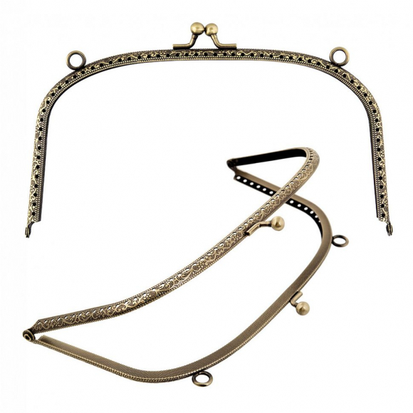 Фермуар Полуовал TBY.107989 190х100мм цв.бронза уп.1шт