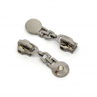 Замок MaxZipper автомат М#5 арт.TBT1315 цв.чер. никель уп.10шт