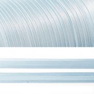 Косая бейка TBY атласная шир.15мм цв.F329 (115) св.серый уп.132 м