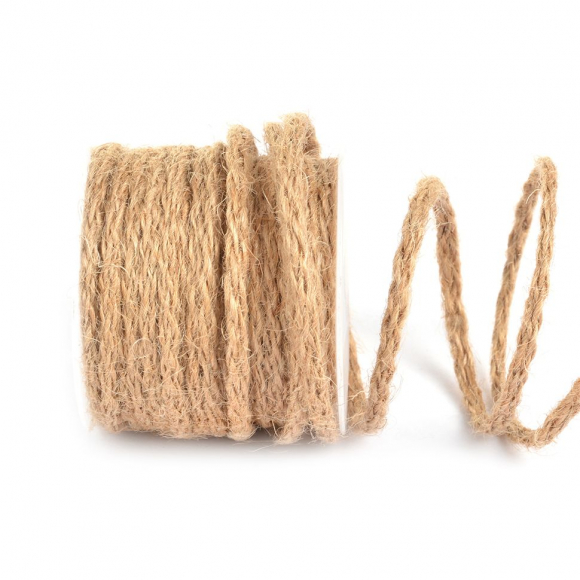 Шнур декоративный Мешковина арт.TBY.MSH42 уп.5м