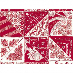 Ткань для пэчворка PEPPY Bombay Panel 4503 146 г/м? 100% хлопок цв.25140 RED1 уп.60х110 см