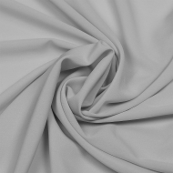 Ткань Софт Ниагара 80 г кв.м 96% полиэстер, 4% спандекс шир.150 см арт.TBY.1801.13 цв.13 св.серый уп.1м