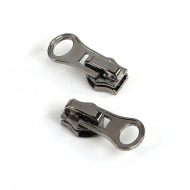 Замок MaxZipper автомат водонепрониц/скрытая СП#7 цв.черный никель уп.100шт