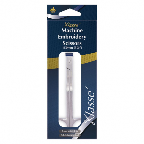 192801_Ножницы для машинного вышивания с изогнутыми ручками, 15 см