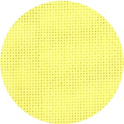 Канва для вышивания крупная №854 (960) (10смх44кл) шир.150 см цв.116 желтый уп.5м