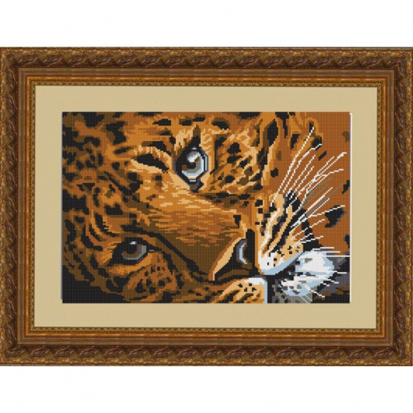 Рисунок на ткани (Бисер) КОНЁК арт. 9691 Взгляд 29х39 см