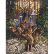 Набор для вышивания PANNA Золотая серия арт. SO-1857 Сила Новолетия 32х43 см