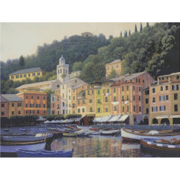 41890_Набор для вышивания "Портофино после полудня" 41890_Набор для вышивания "Портофино после полудня"