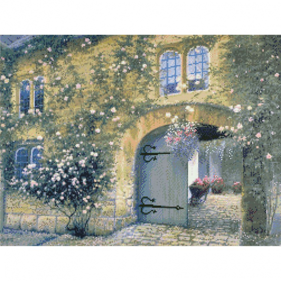 32911_Набор для вышивания "Каменный дворик"