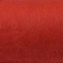 Шерсть для валяния КАМТ Кардочес (100% шерсть п/т) 1х100г цв.046 красный