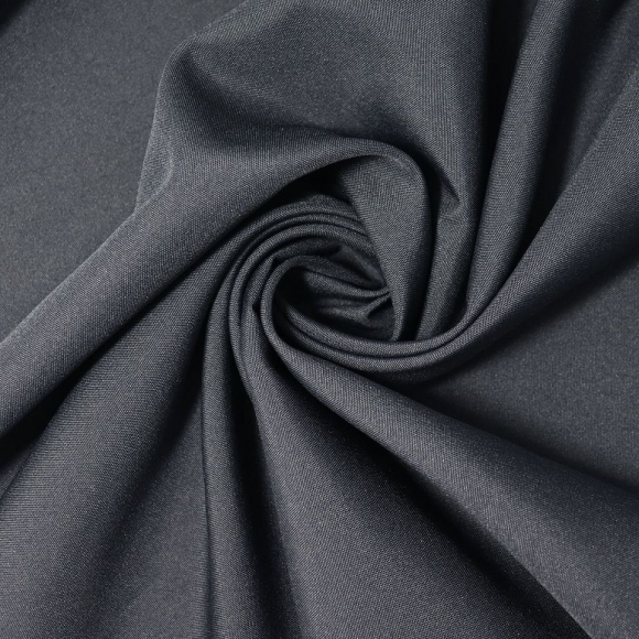 Ткань Габардин 180 г кв.м 100% полиэстер шир.148 см арт.Р.15315.10 цв.10 серый уп.25м