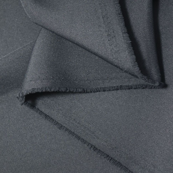 Ткань Габардин 180 г кв.м 100% полиэстер шир.148 см арт.Р.15315.10 цв.10 серый уп.25м
