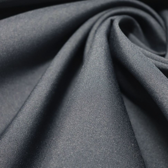 Ткань Габардин 180 г кв.м 100% полиэстер шир.148 см арт.Р.15315.10 цв.10 серый уп.25м