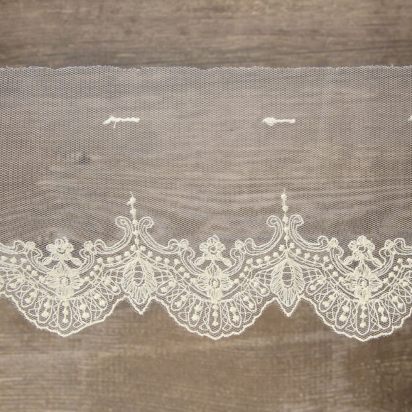 178103_Кружево-вышивка на тюле, 50 мм, 14,6 м