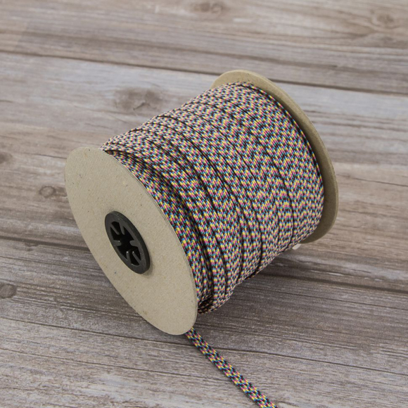 74551_Резинка продежка мультиколор, 5,8 мм, цвет бордо