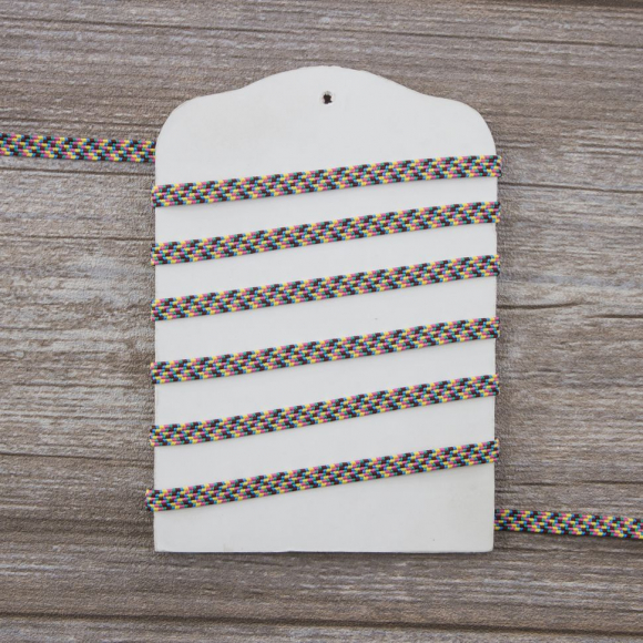 74551_Резинка продежка мультиколор, 5,8 мм, цвет бордо