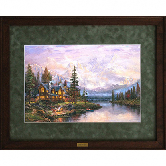 Набор для вышивания CANDAMAR DESIGNS арт.51656 Домик в горах 30,5х40,5 см