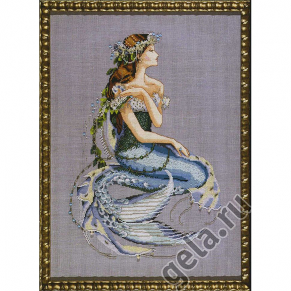 36644_Схема для вышивания MIRABILIA, "Очаровательная русалка"